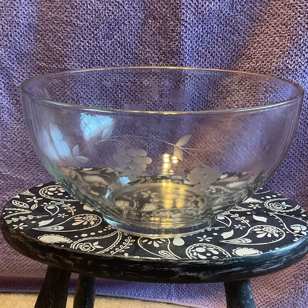 Princess House Heritage decorative serving bowl